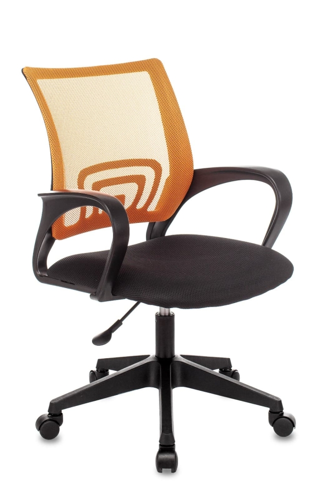 Кресло офисное TopChairs ST-Basic сетка/ткань оранжевый SG4021