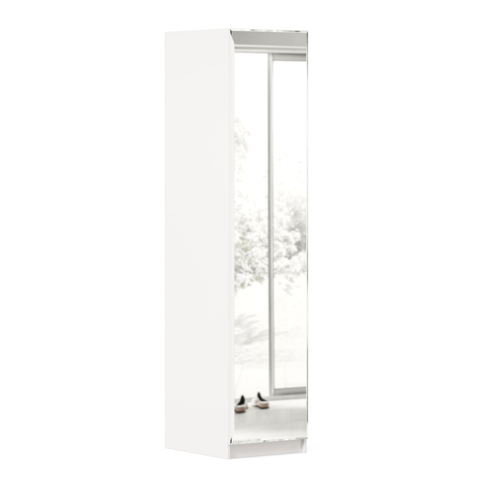 СГ Айла Шкаф одностворчатый с зеркалом (Белый), исполнение 1 LD204204