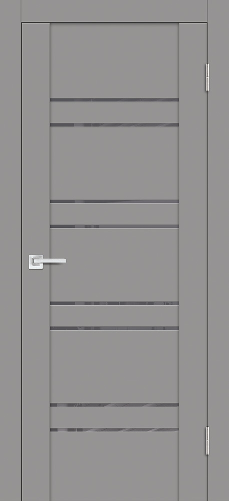 Межкомнатная дверь PST-1 серый бархат