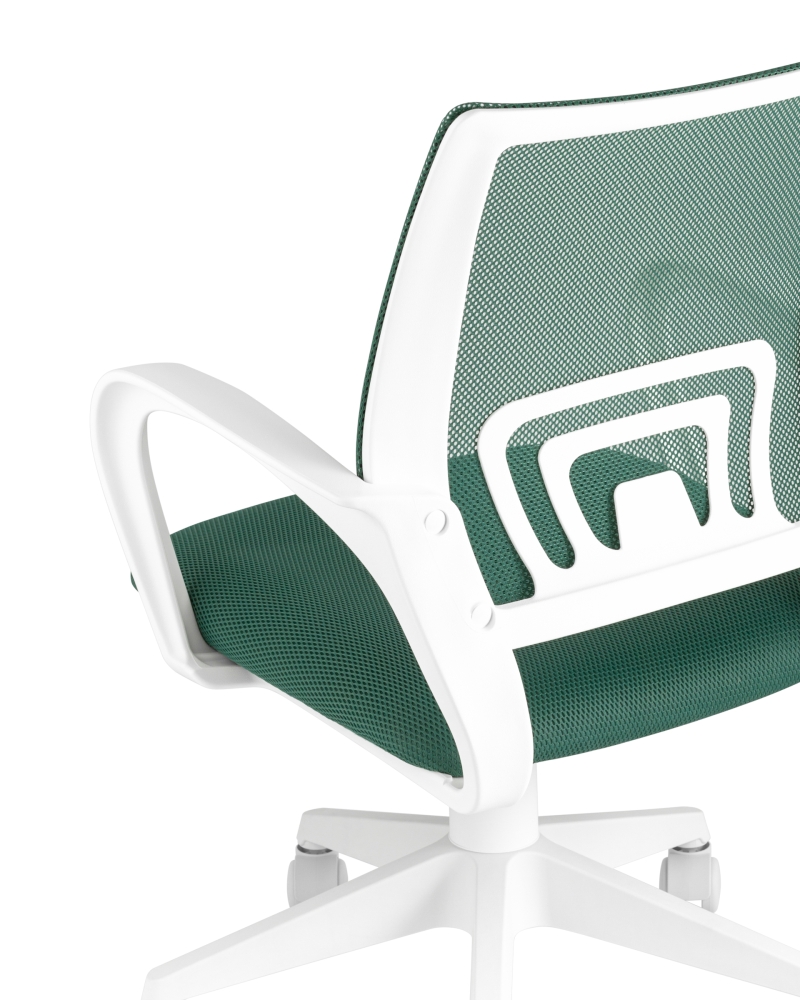 Товар Кресло офисное TopChairs ST-BASIC-W зеленый крестовина пластик белый SG4422