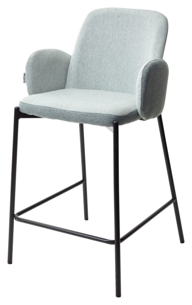 Полубарный стул NYX (H=65cm) VF113 светлая мята / VF115 серо-зеленый М-City MC60173