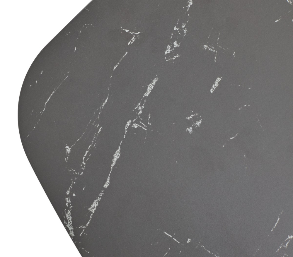Товар Стол CHIAVARI 220 KL-116 Черный мрамор матовый, итальянская керамика / бронзовый, ®DISAUR MC63706