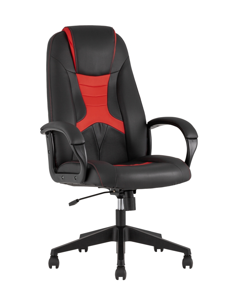 Кресло игровое TopChairs ST-CYBER 8 черный/красный SG4010