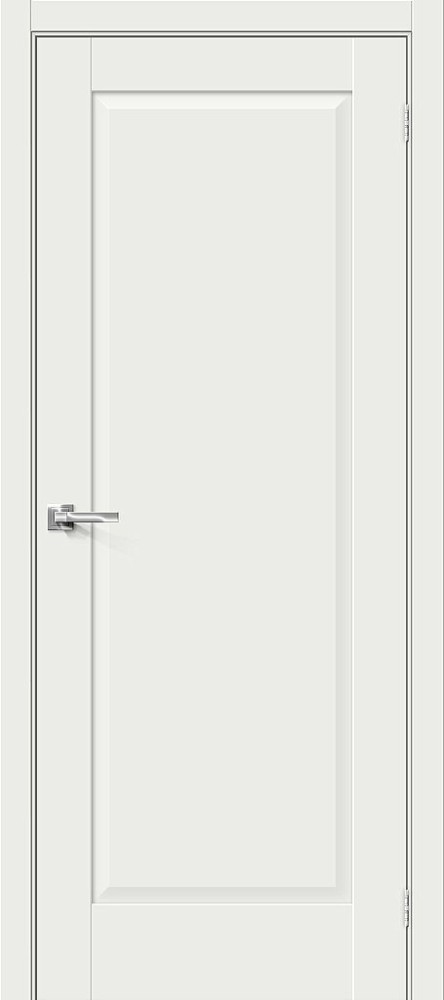 Межкомнатная дверь Прима-10 White Matt BR4673