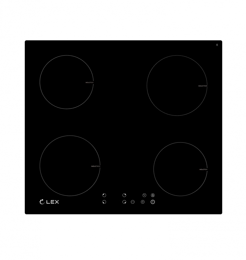 Индукционная панель LEX EVI 640-1 BL