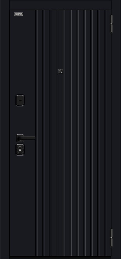 Дверь Граффити-32/32 Total Black/Super White BR5299