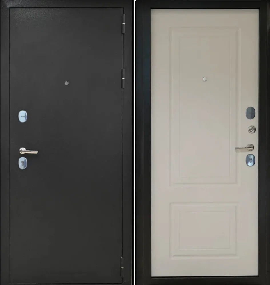 Фото Дверьберг СТАЙЛ Т90 БУКЛЕ ЧЕРНЫЙ БЕЛОЕ ДЕРЕВО DIS007282