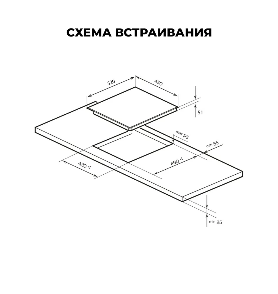 Товар Электрическая панель Варочная панель электрическая LEX EVH 431A BL