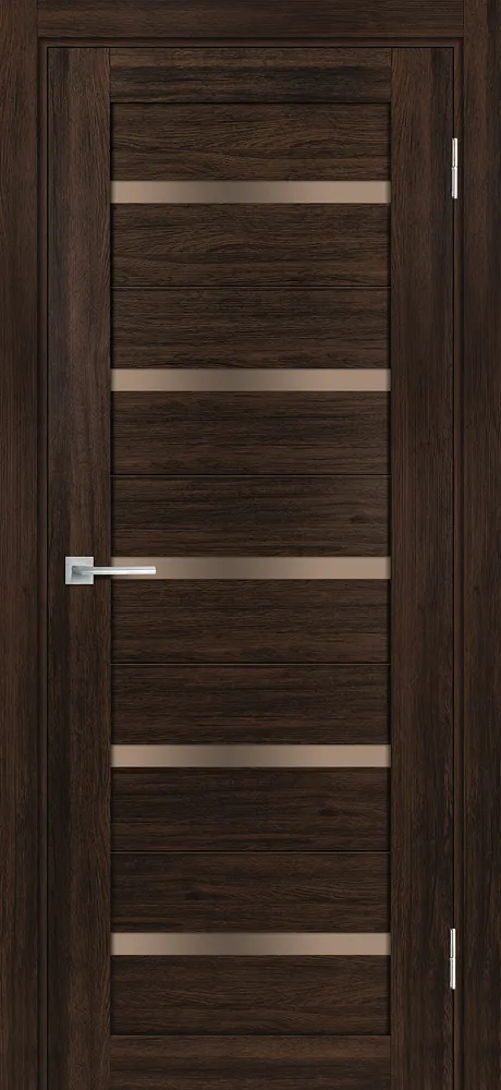 Фото Межкомнатная дверь PSL- 7 Сан-ремо шоколад