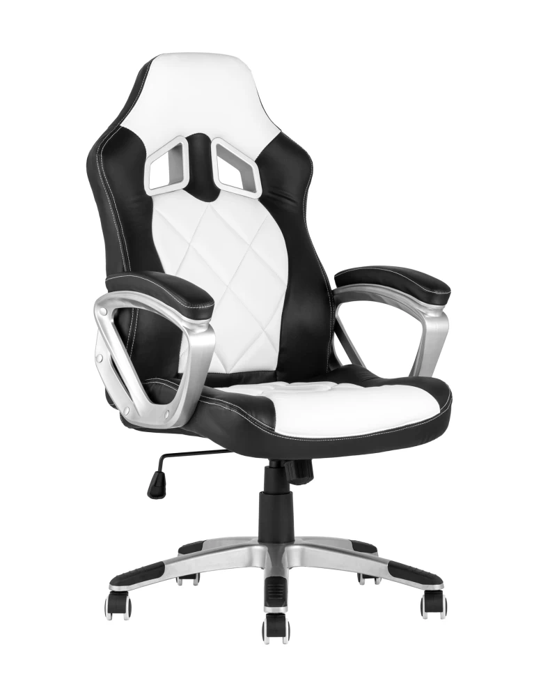 Кресло игровое TopChairs Continental белое SG2176